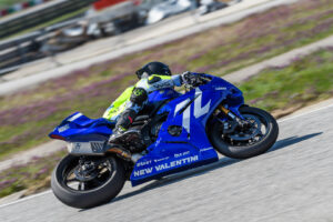 Alessio Finello in pista