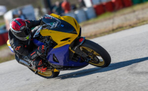 suzuki GSXR in pista